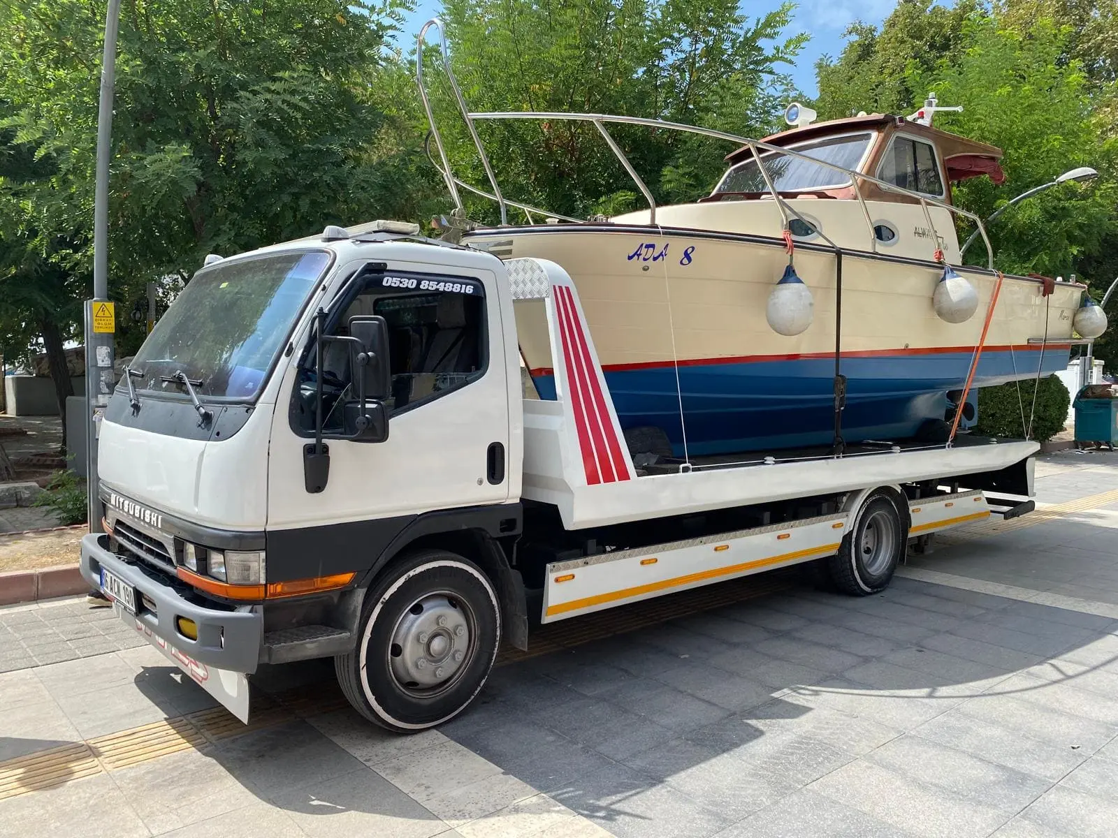 Tekne çekici hizmeti ile güvenli taşıma