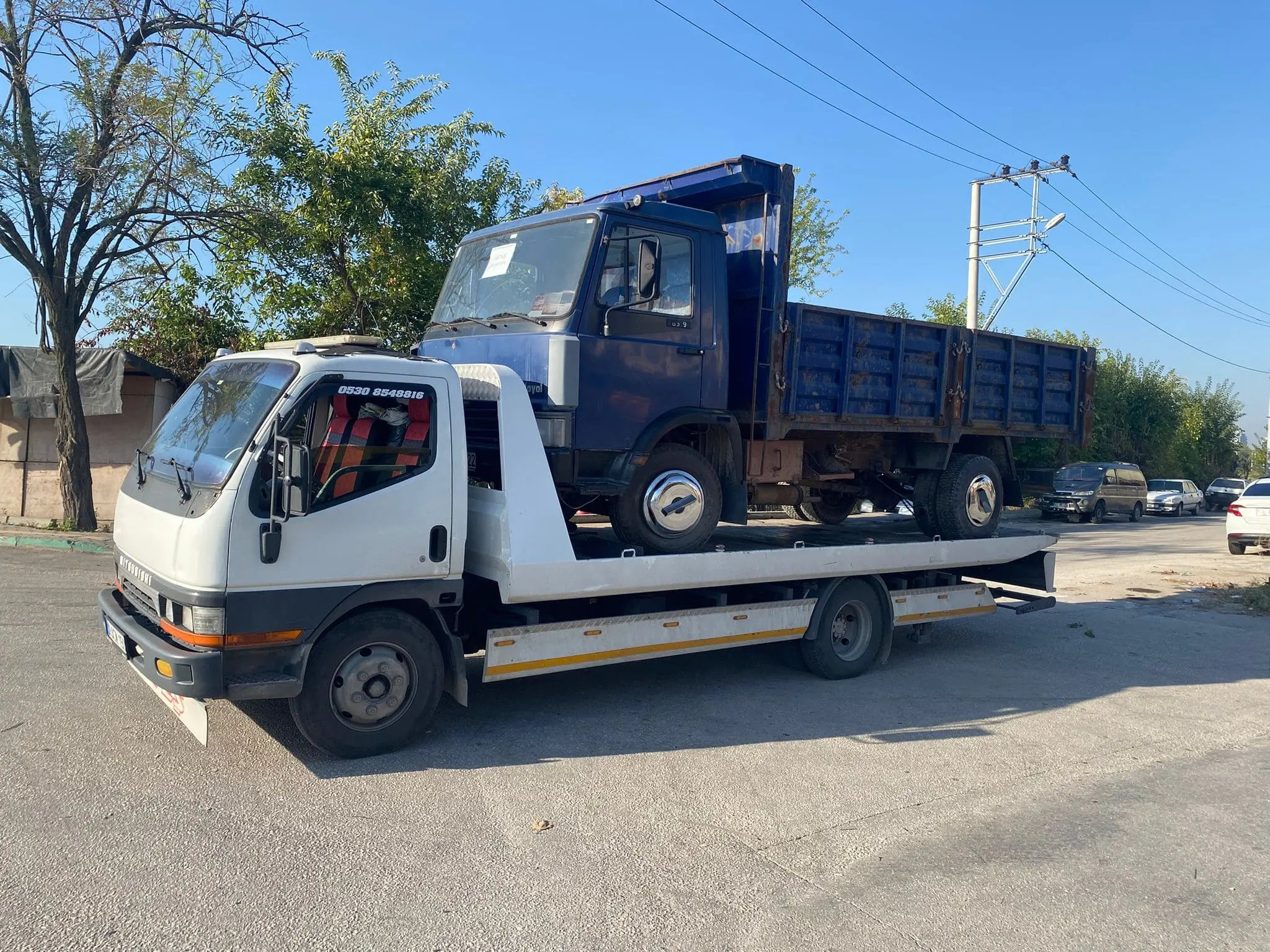 Kamyon ve ağır vasıta çekici hizmeti